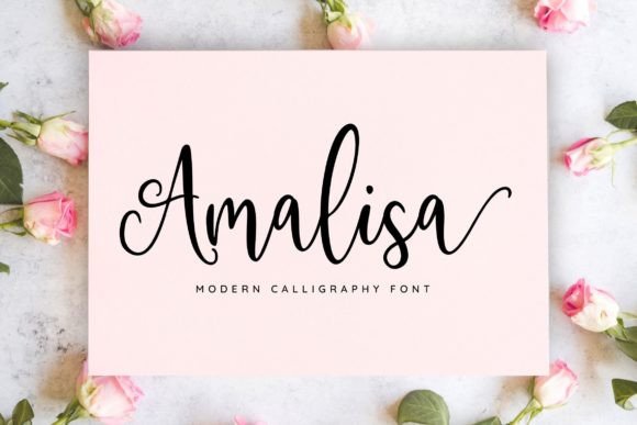 Amalisa: A Modern Script Handwritten Font for Elegant Branding