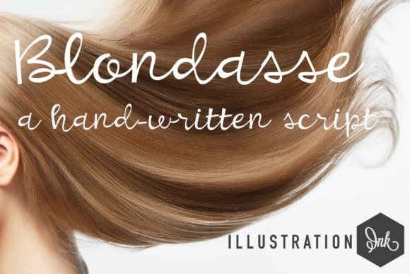 Blondasse: A Quirky Handwritten Font for Authentic Branding