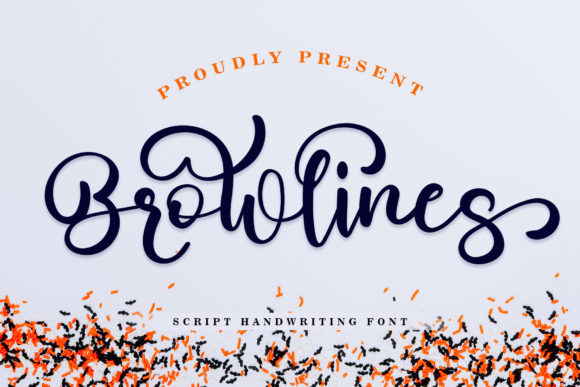 Browlines Script Font for Handmade & Wedding Creators