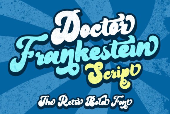 Doctor Frankestein Font for Bold, Quirky Campaign Visuals