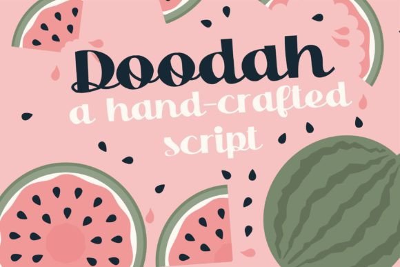 Doodah: A Quirky Handwritten Font for Makers