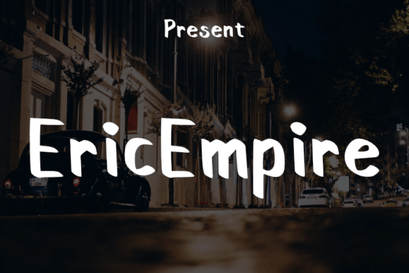 Eric Empire: A Modern Script Font for Editorial Warmth