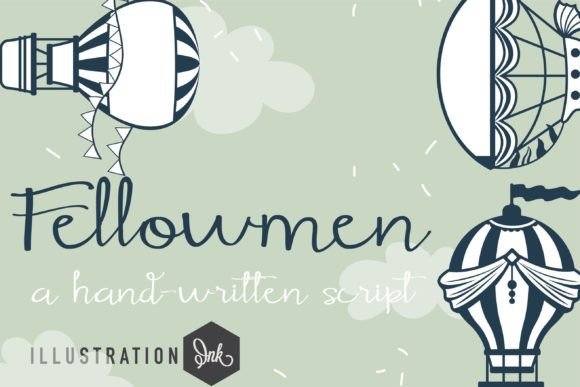 Fellowmen: A Quirky Handwritten Font That Feels Human