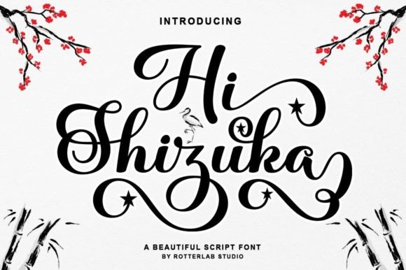 Hi Shizuka: The Elegant Script Handwritten Font You’ve Been Searching For