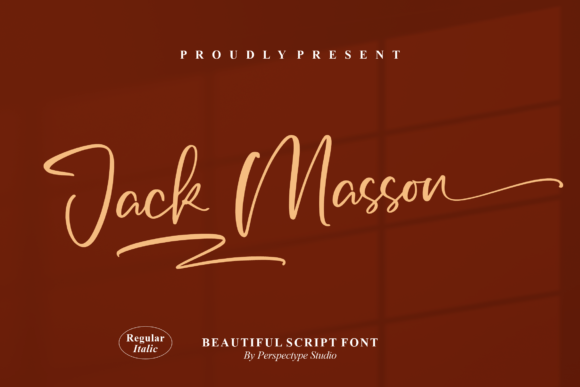 Jack Masson: A Script Handwritten Font for Editorial Elegance