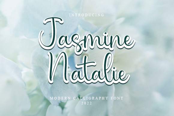 Jasmine Natalie: Elegant Script Handwritten Font