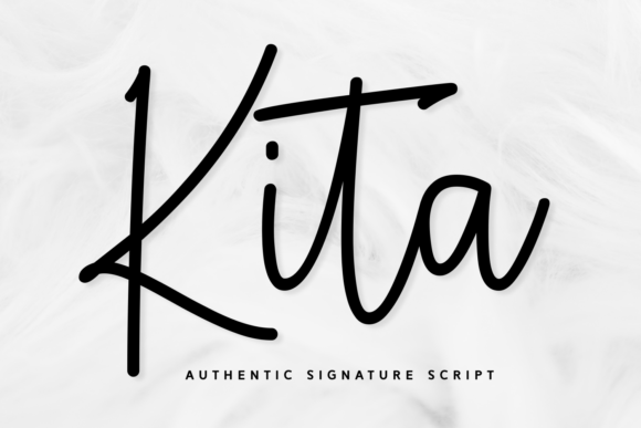 Kita Script Font for Elegant Branding