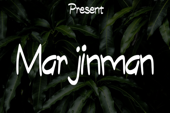 Marjinman Script Typeface for Elegant Editorial Design
