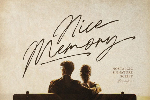 Nice Memory Script Font for Elegant Branding