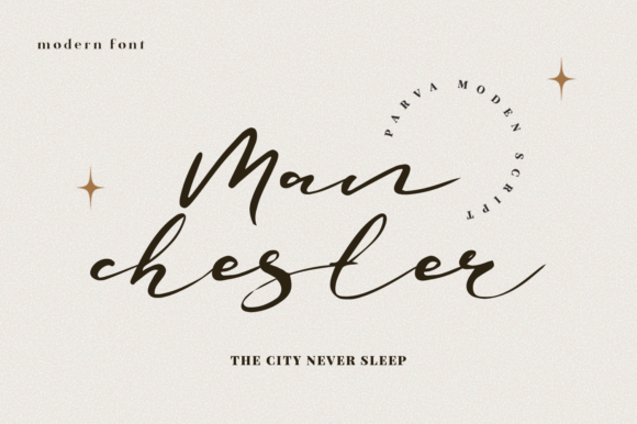 Parva: A Modern Script Handwritten Font for Real Design Work