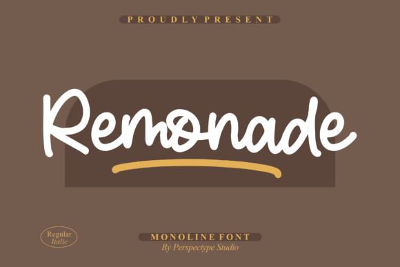 Remonade: A Script Handwritten Font for Warm, Cohesive Branding