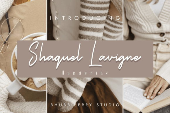 Shaquel Lavigne: A Script Handwritten Font for Editorial Elegance