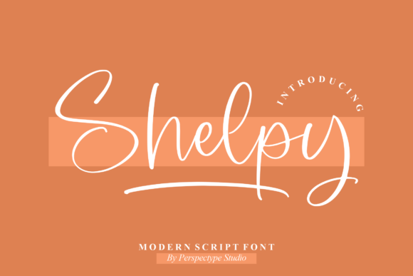 Shelpy: A Premium Script Handwritten Font for Small Business Branding