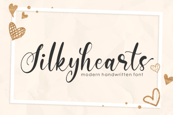 Silkyhearts: A Stylish Script Font for Elegant Branding
