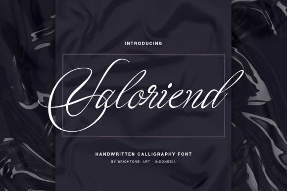 Valoriend: A Classy Script Handwritten Font for Digital Branding