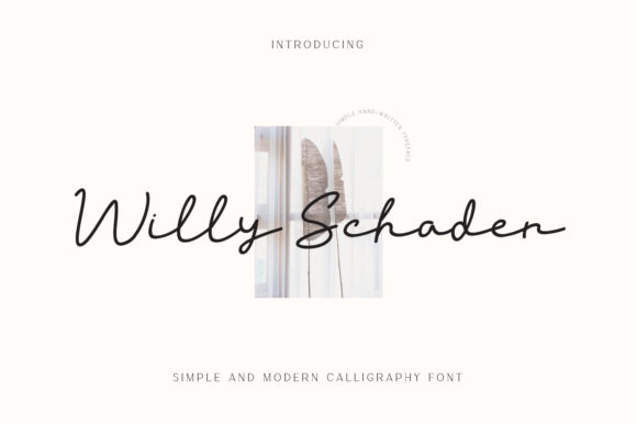 Willy Schaden Script Font for Scroll-Stopping Brand Content