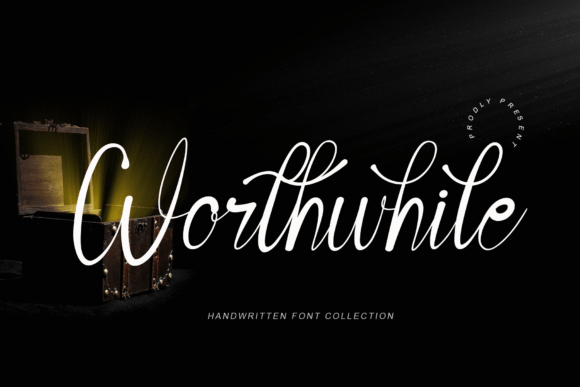 Worthwhile Script Handwritten Font for Brand Campaigns