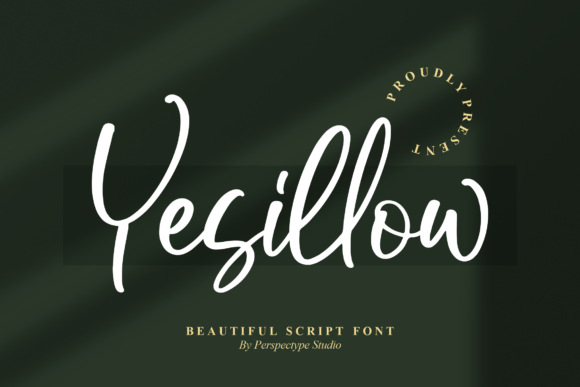 Yesillow: A Modern Handwritten Script Font for Small Business Branding